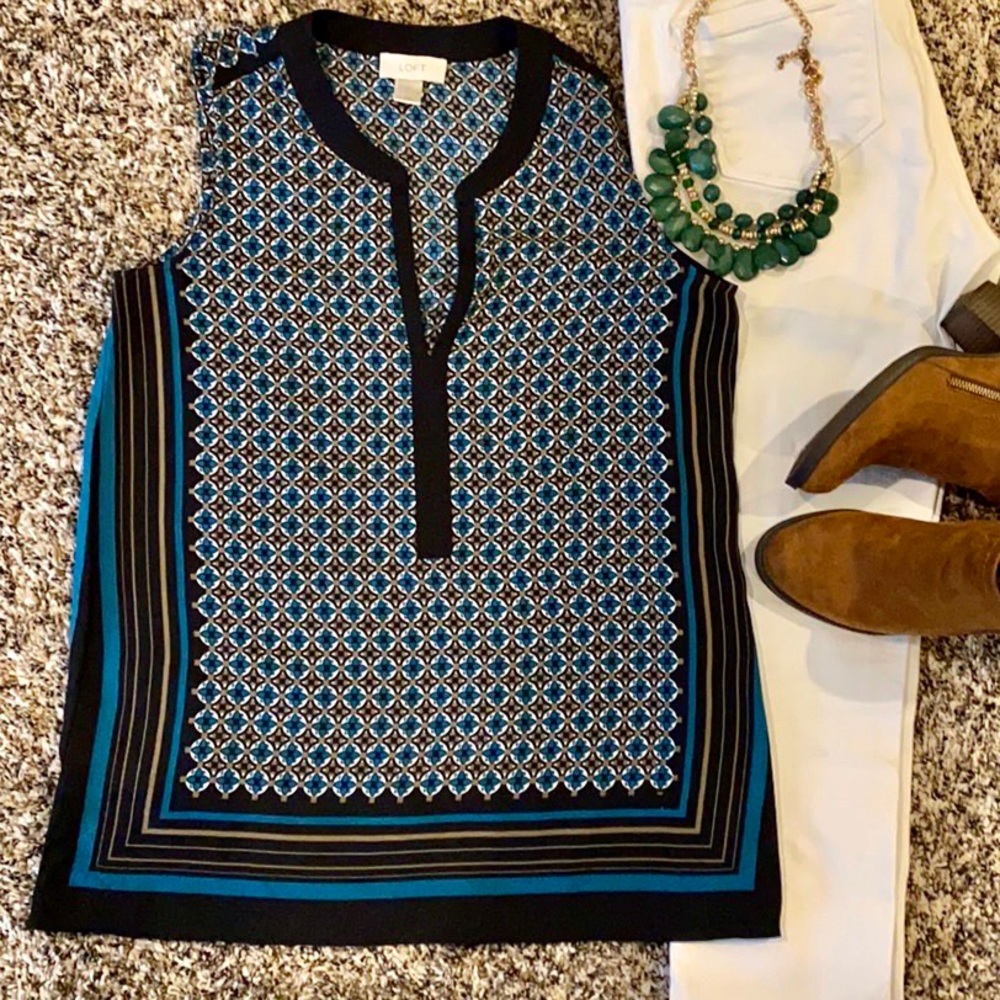 Pretty LOFT sleeveless top